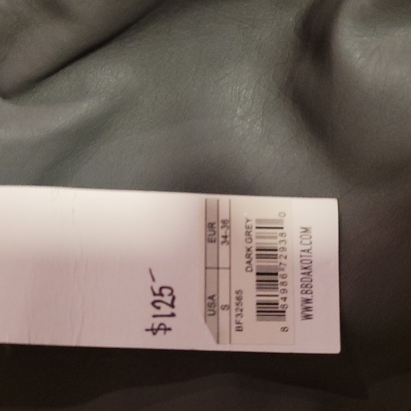 NWT - by STEVE MADDEN, Faux Leather, Zippered Jacket. Unlined. - Picture 3 of 6